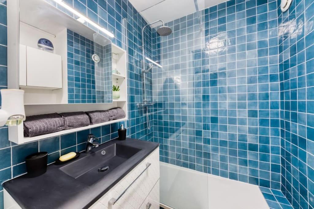 Studio Vue Direct Sur Le Port De Cergy, Parking Prive Gratuit Екстериор снимка